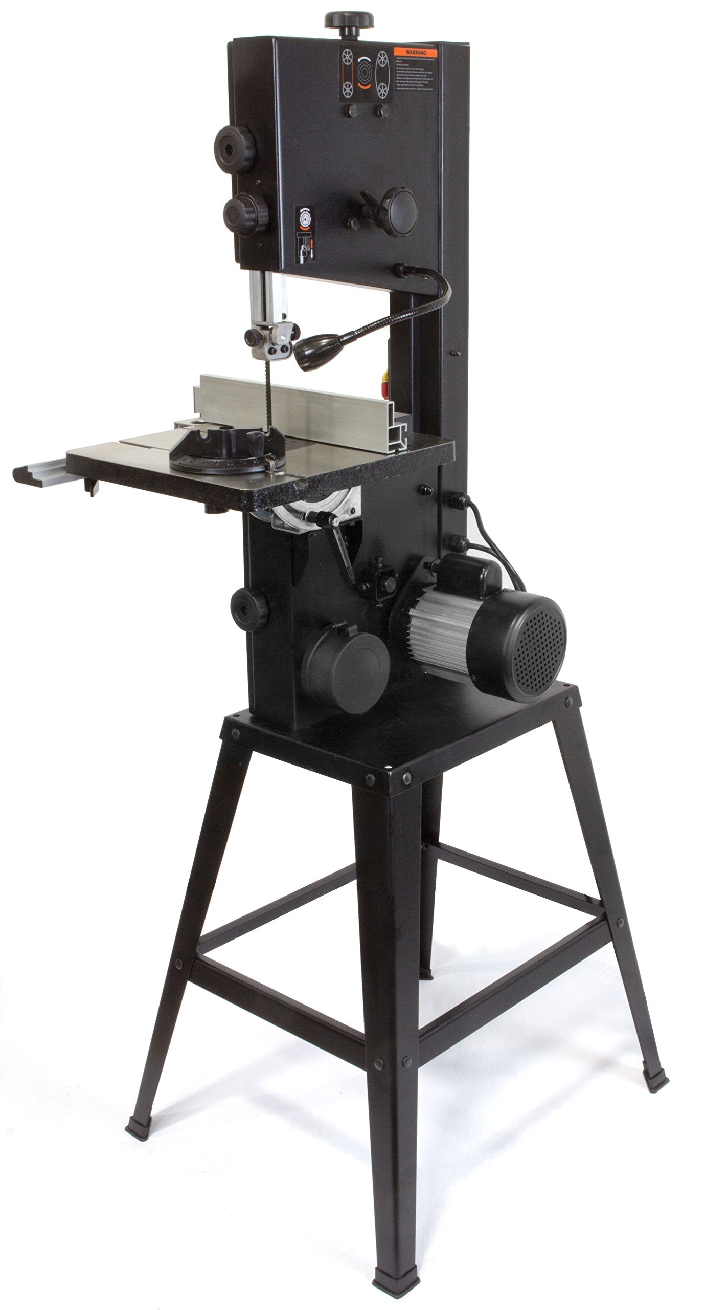 WEN Band Saw with Stand, 10-Inch, 3.5-Amp, Two-Speed (BA3962) and BB7225 72" Woodcutting Bandsaw Blade with 6 TPI & 1/4" Width