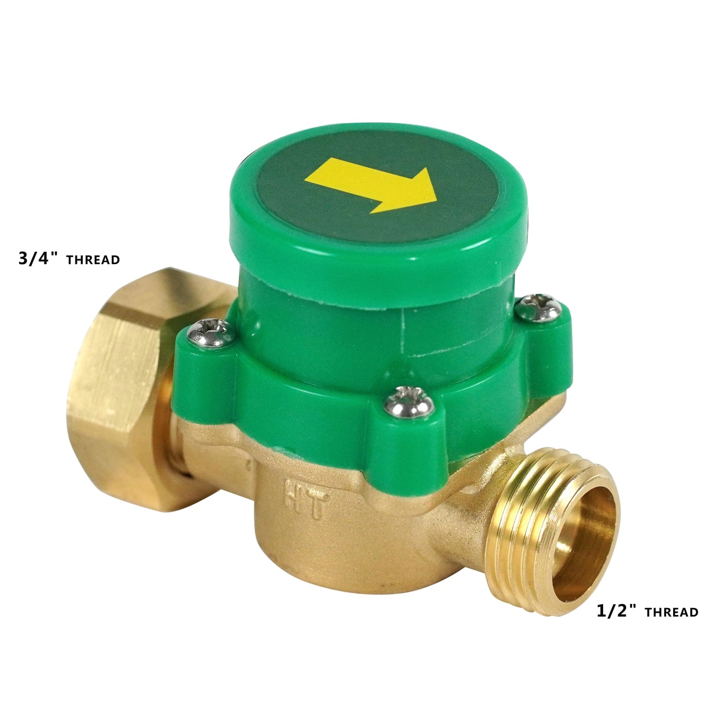 BACOENG 110V Hot Water Recirculating Pump, 3-Speed Switchable 3/4'' Circulation Pump for Water Heater, With US Plug and Flow Switch