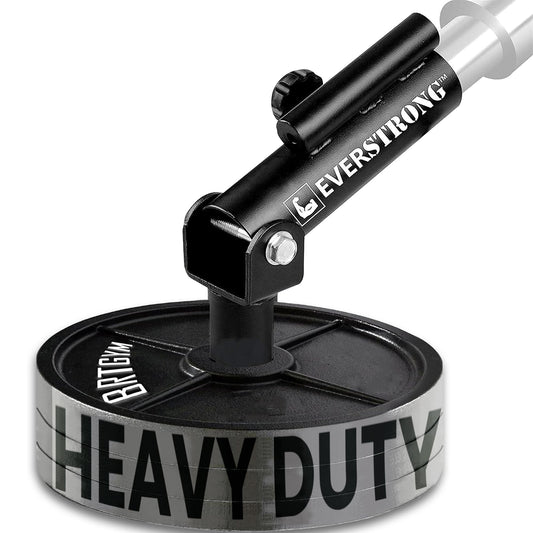 EVERSTRONG 1 inch and 2 inch - Landmine Base Gym Equipment - T Bar Row Landmine Attachment For Barbell - Home or Small Spaces - T Bar Row Platform for Deadlift Squat Tricep Exercises