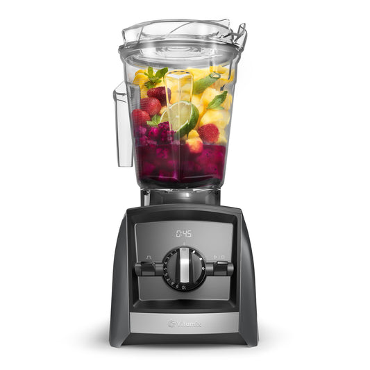 Vitamix A2500 Ascent Series Smart Blender, Professional-Grade, 64 oz. Low-Profile Container, Slate (Renewed Premium)