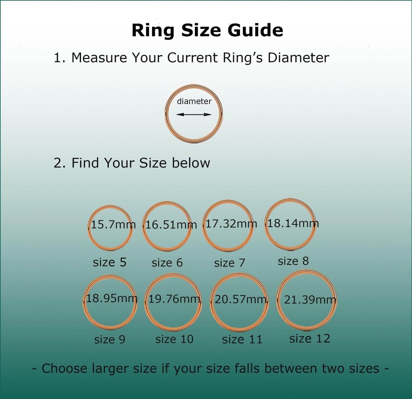 IVY & BAUBLE Pure Uncoated Solid Copper Ring for Men & Women — Lab-Tested, Raw Authentic Copper Band, Wellness Jewelry, Crafted in USA, 3mm, Size 8