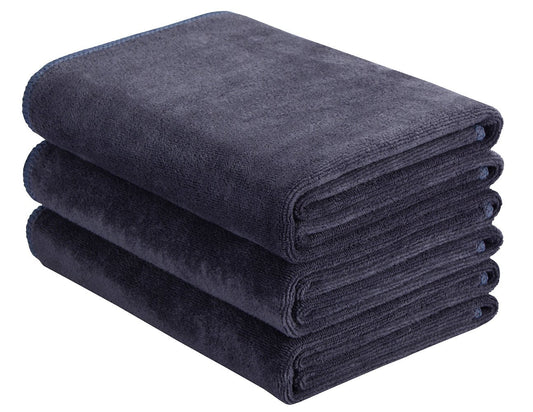 HOPESHINE Gym Towels for Men & Women Sweat Towels Working Out Microfiber Sports Towel Fast Drying Super Absorbent Compact Soft Camping, Hiking, Backpacking, Yoga, Travel, Exercise 3-Pack