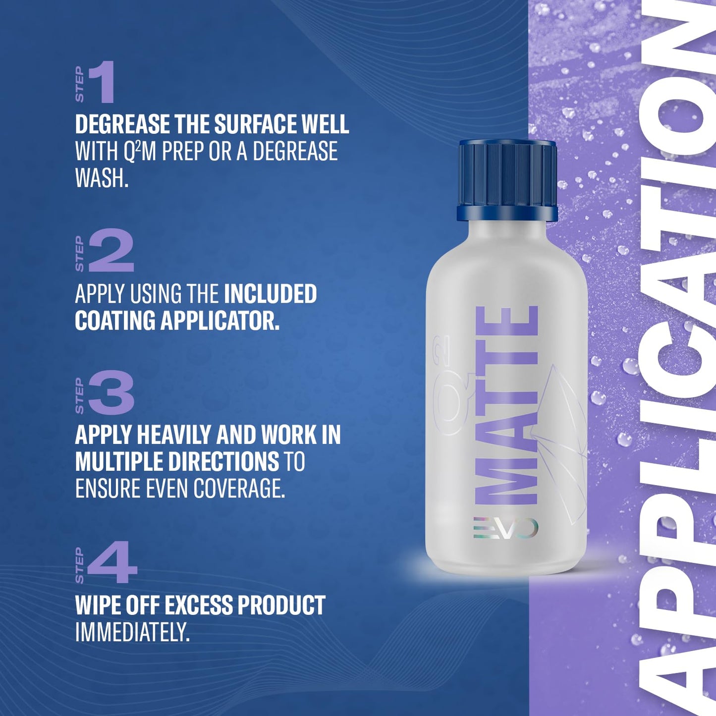 Gyeon Matte EVO Light Kit Ceramic Coating for Matte and Satin finishes Hydrophobic Paint sealant UV Chemical Protection enhances Color Depth Without Gloss adds Lasting Matte Protection