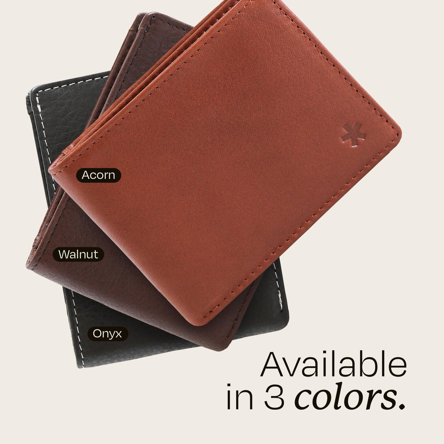 Swear Brands Full-Grain Leather Wallet | Slim RFID Blocking Bifold Design with Cash Pocket & Card Pull Strap | Holds 1-12 Cards | Stylish & Durable (Walnut)