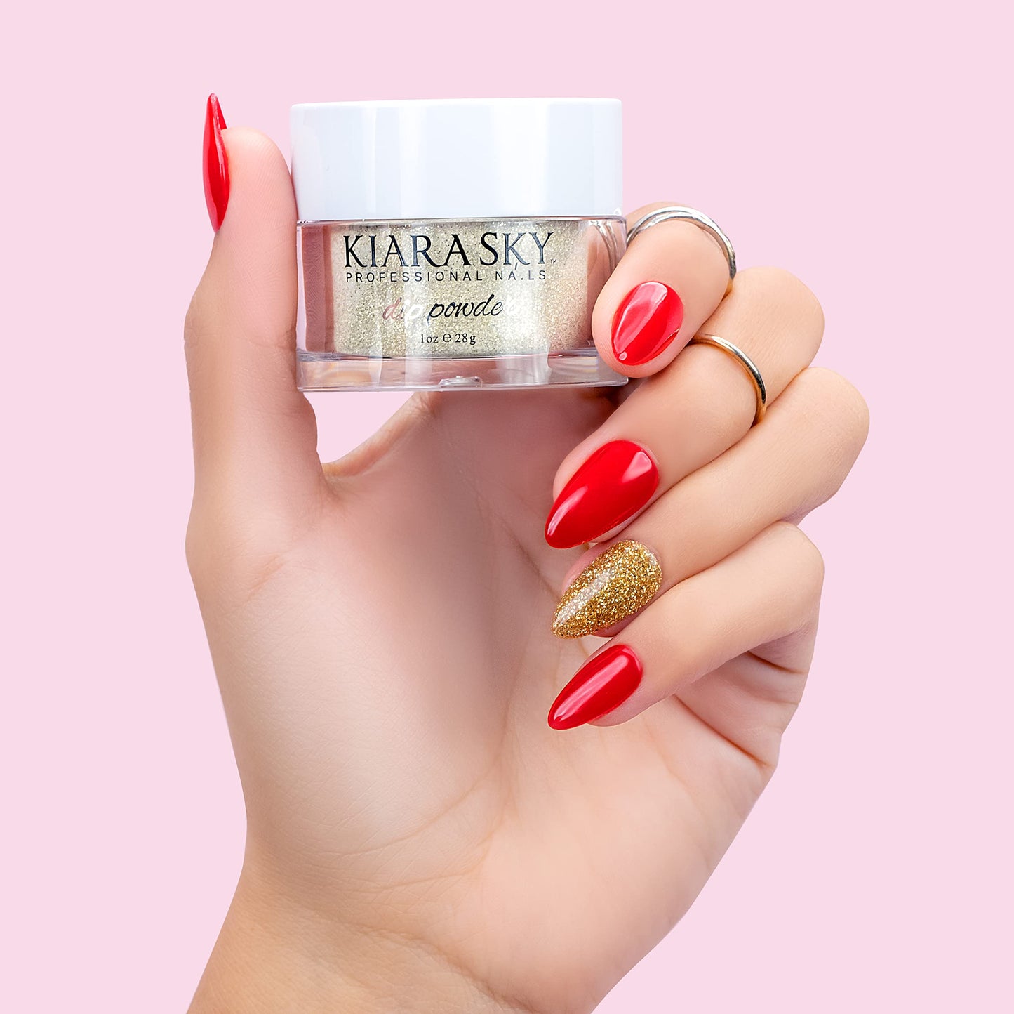 Kiara Sky Professiona Nails - Best-Selling Complete Dip Manicure Starter Kit - 3 Exclusive Colors Included
