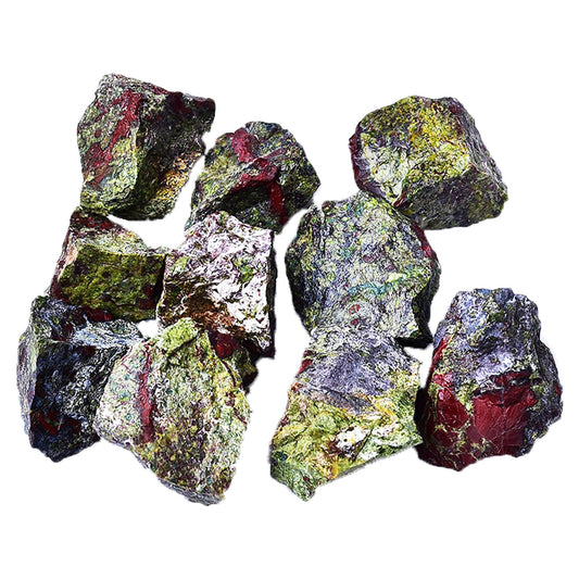 Raw Crystals, Large 1.2-2.0" Healing Crystal Natural Rough Stones for Intuition,Chakra,Meditation,Decoration,Polishing,Energy Work (Dragon Blood Stone, 3.5oz-1.2-2.0"raw Crystals)