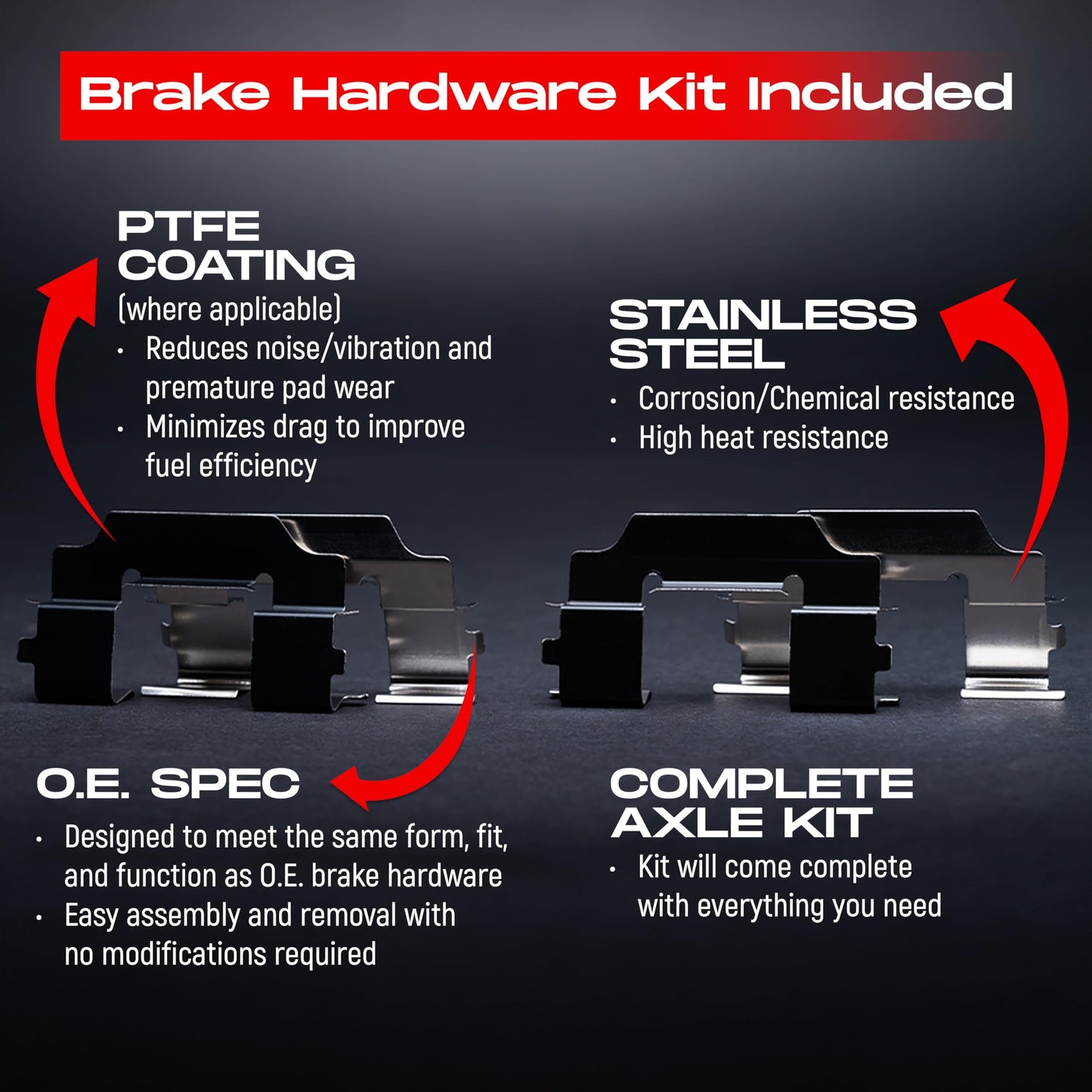 R1 Concepts Front and Rear Brake Kit For 2009-2014 Acura TSX, 2008-2012 Honda Accord EX, EX-L Coupe & Sedan| Drilled Slotted Brake Rotors| Ceramic Brake Pads and Rotors Kit| Hardware included