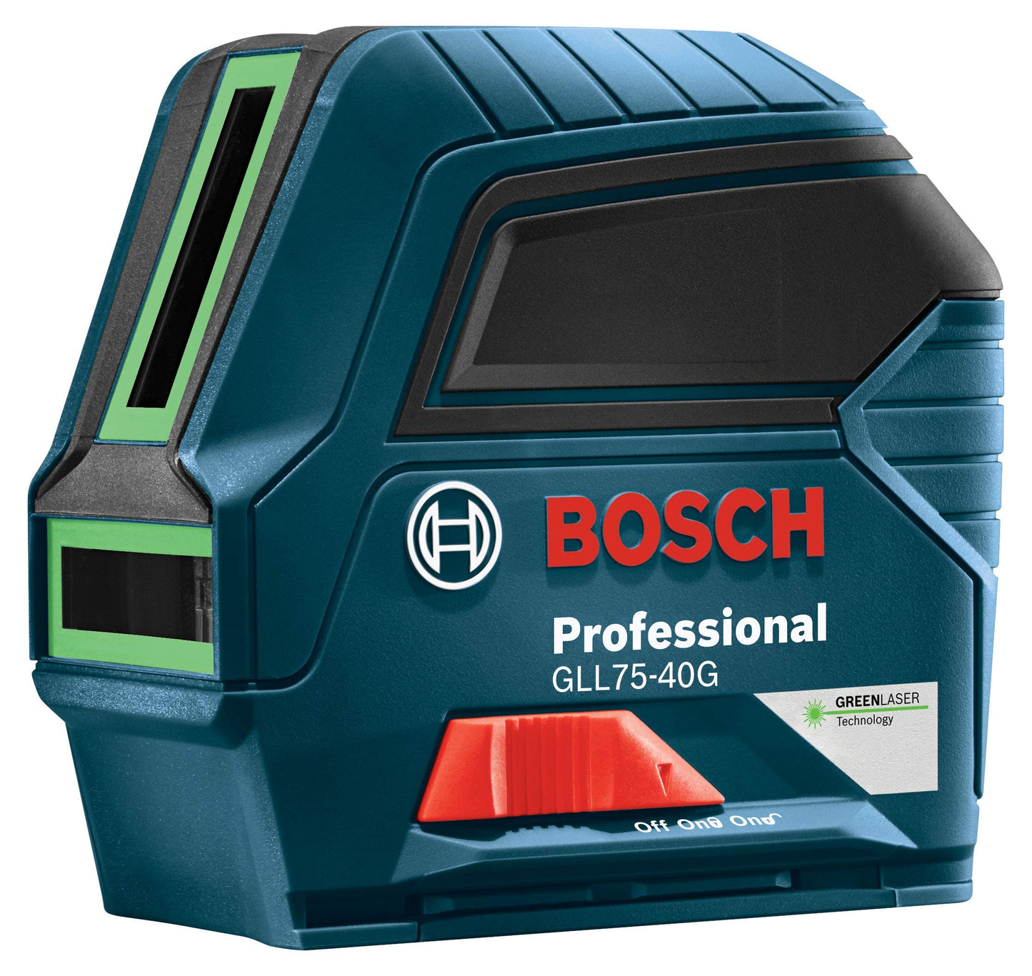 Bosch 75' Green-Beam Self-Leveling Cross-Line Laser GLL75-40G (Renewed)