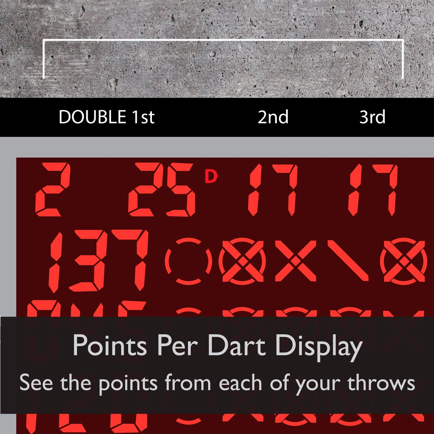 Viper by GLD Products 797 Electronic Dartboard, Quick Access To 301 And Countup From Button Interface, Extended Catch Ring, 11 Square Inch Scoreboard Display, Includes Darts And Extra Tips, 43 Games And 241 Options, Black