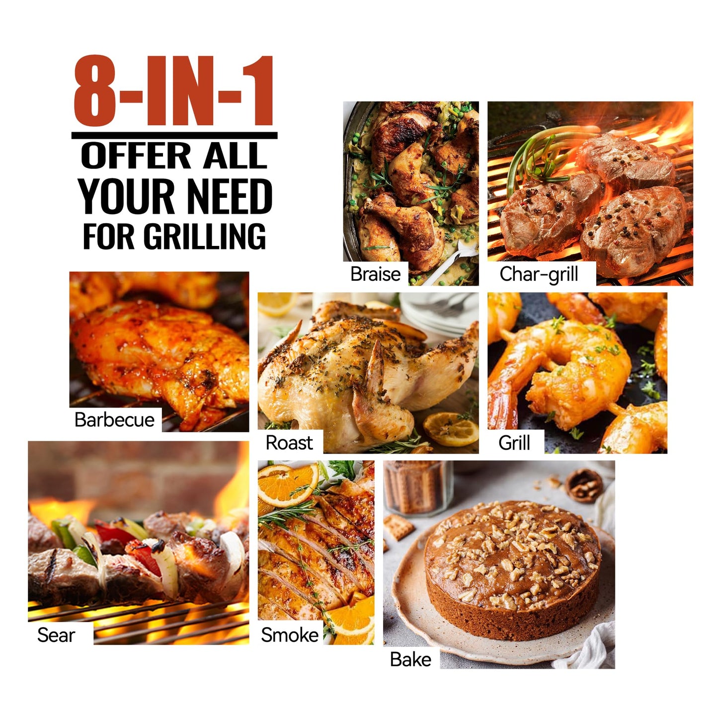 Z GRILLS Wood Pellet Grill Smoker with PID Control, Rain Cover, 700 sq. in Cooking Area for Outdoor BBQ, Smoke, Bake and Roast, 700D