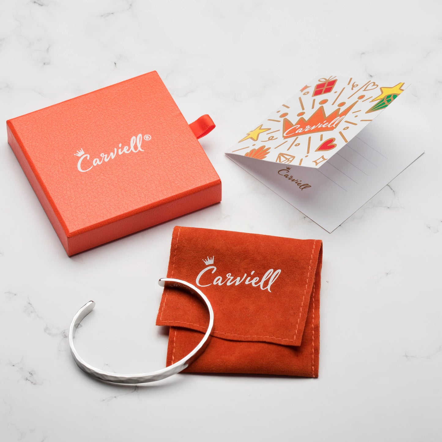 Carviell Aunt Niece Bracelet – “Side by Side or Miles Apart” Engraved Cuff, Aunt and Niece Jewelry, Meaningful Gift for Women, Birthday, Christmas, Long Distance Relationship Silver Bangle
