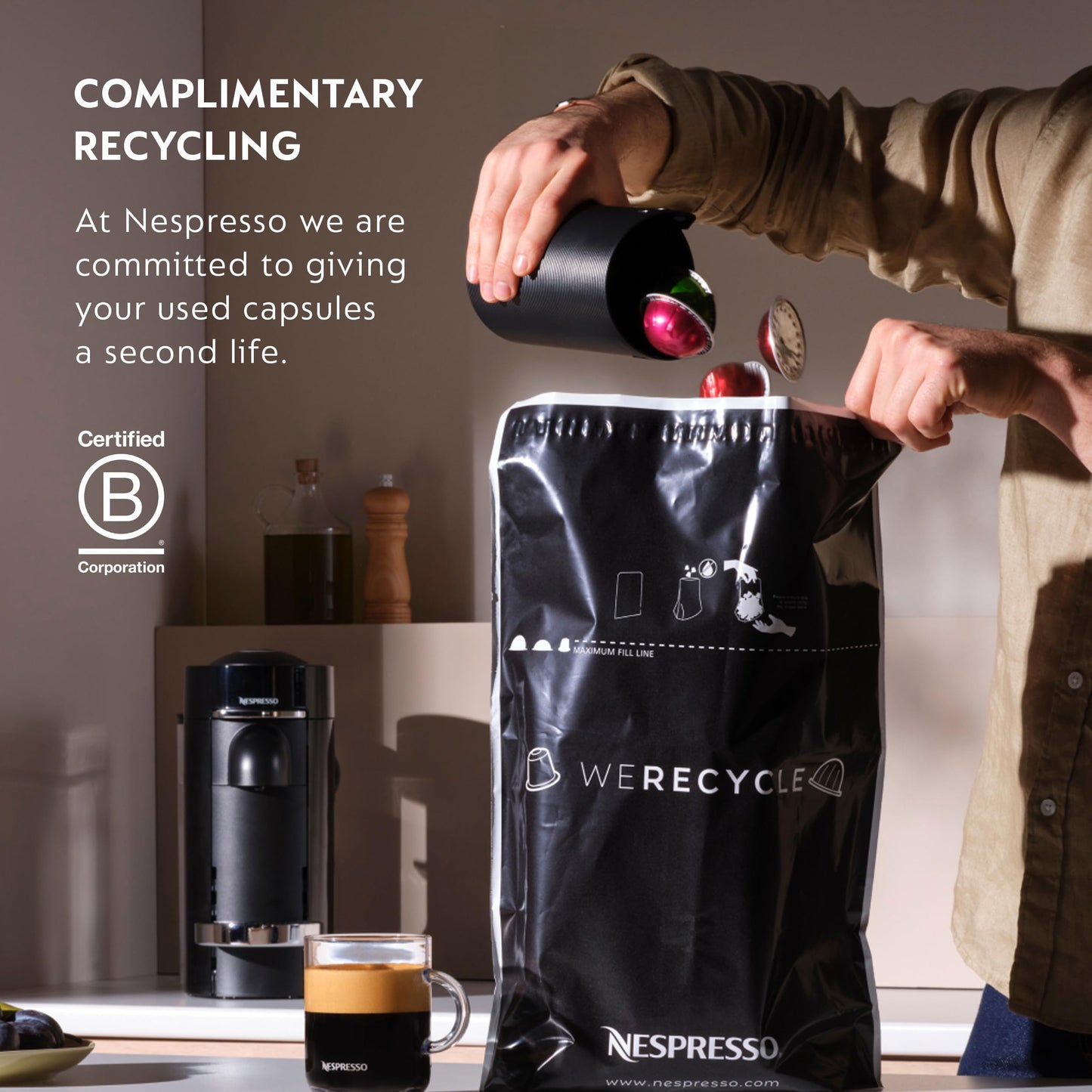 Nespresso Vertuo Next Coffee and Espresso Maker by Breville, Navy