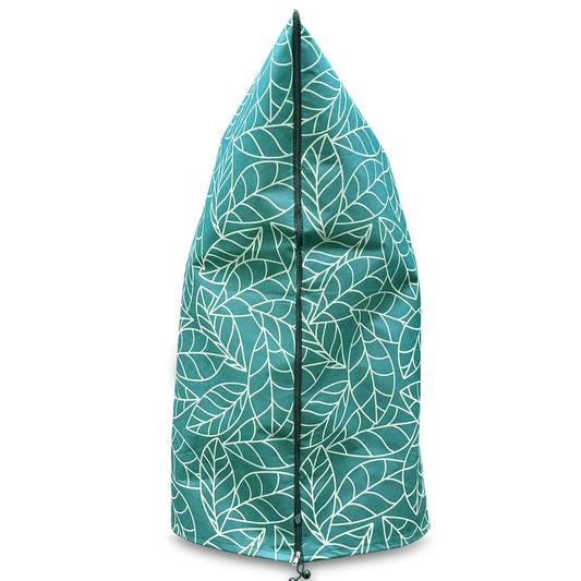 UB-STORE Plant Covers Freeze Protection 59"x91" in 4 Pack | Green Winter Frost Blankets for Outdoor Plants | Reusable Garden Cover Bags with Zipper Drawstring | Cold Weather Shrub Protection Cloth