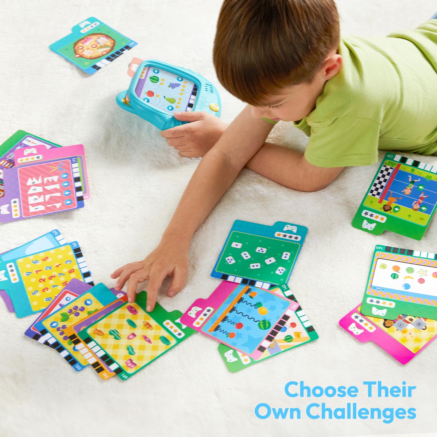 lalalark Talking Flash Cards for Kids 3 4 5 Year Old, Toddler Learning Toys with 136 Sight Words & 64 Games, Montessori Educational Toy for Kids, Preschool Learning Activities, Boys Girls Gifts