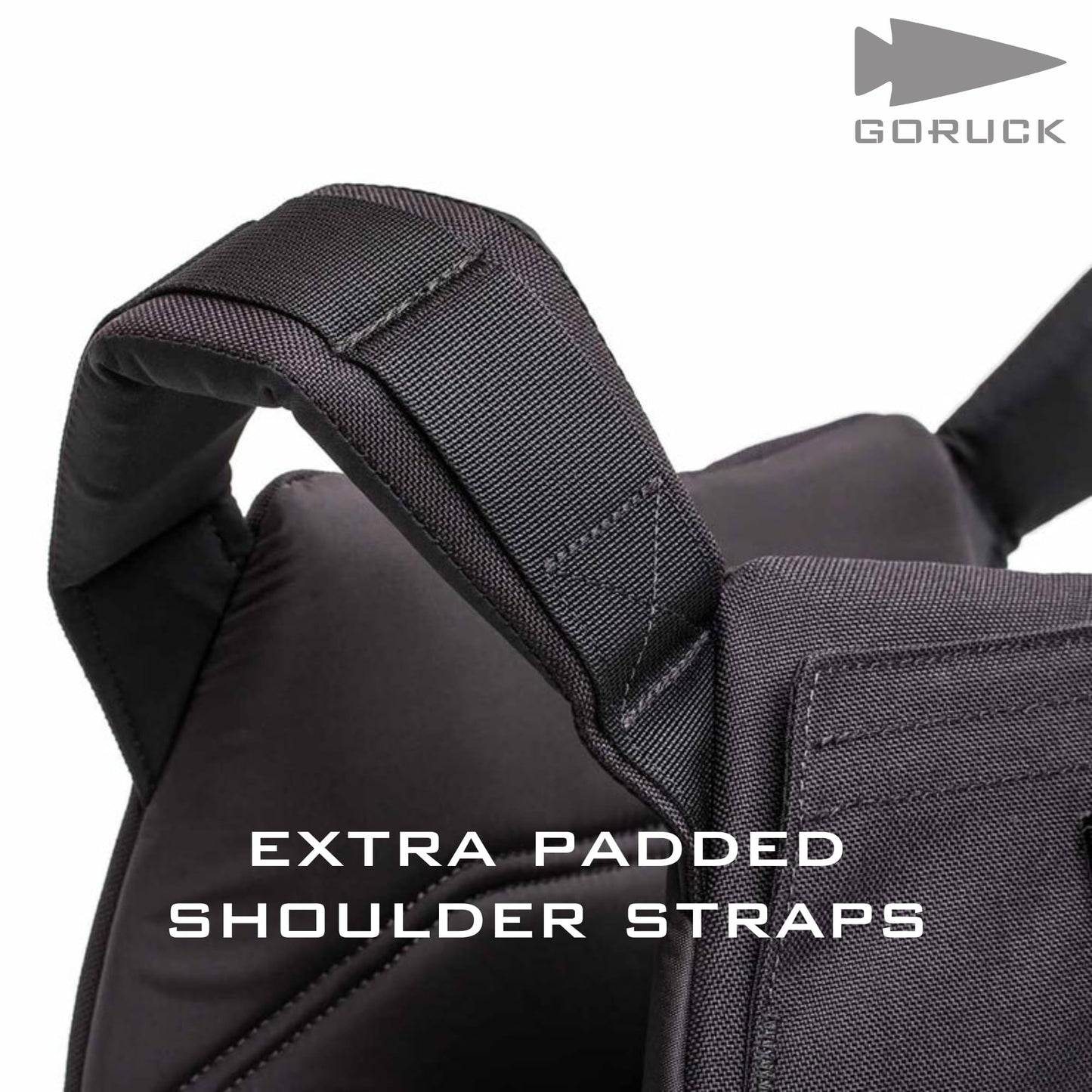 GORUCK Rucking Weighted Vest for Men and Women - Ergonomic Design for Walking, Running, and Weight Loss Training - Adjustable Weight Vest with Strorage Pocket - S/M Black