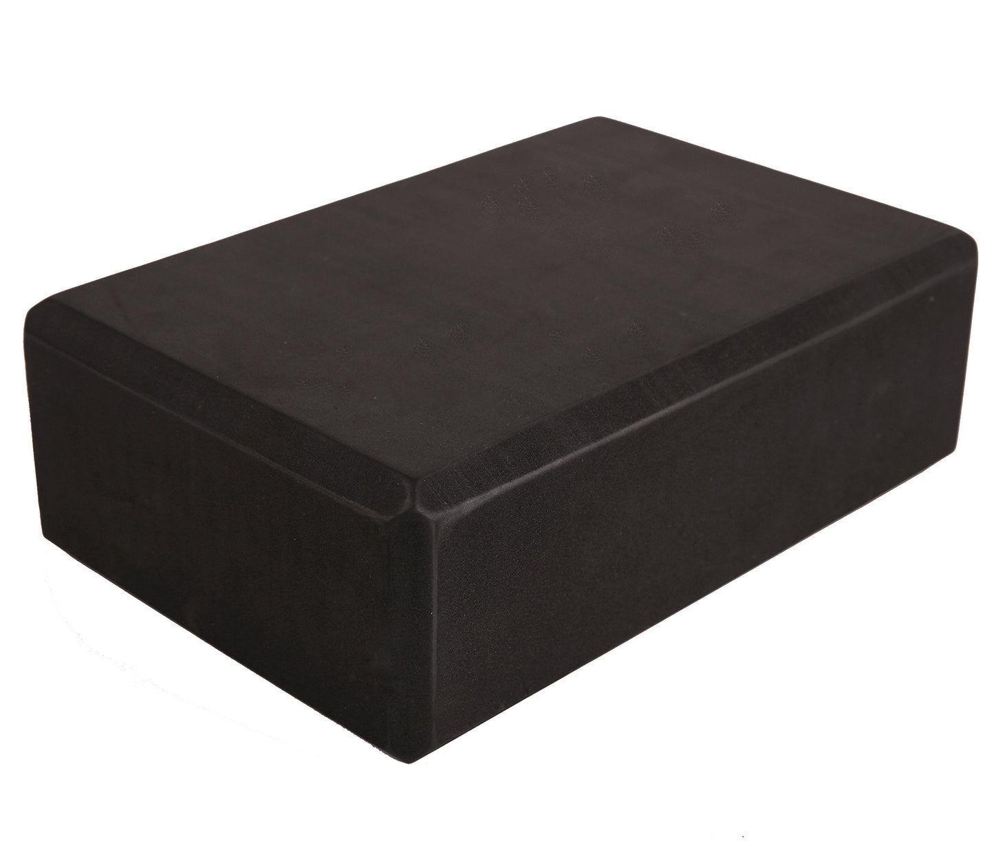 EXERZ Yoga Blocks 2 pack, Gym Blocks, Exercise Workout Fitness Bricks, Pilates Stretch Handstand Non-Slip (Black 2pcs)