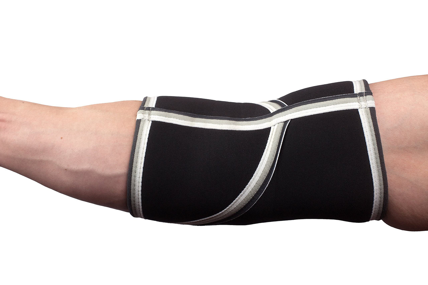 Gymreapers Elbow Sleeves for Weightlifting Powerlifting and Bench Press Support and Compression for Tendonitis Pain Relief 5mm Neoprene Training Gear for Men and Women