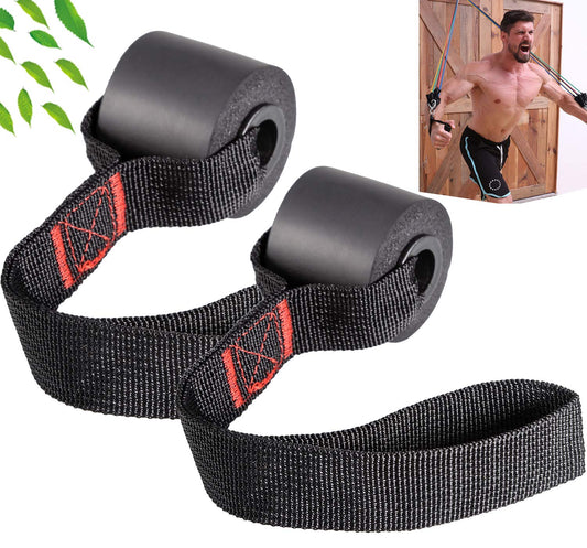 Door Anchor for Resistance Bands Door Anchor Attachment Door Jamb Anchor Secure Door Anchor System Heavy Duty Door Anchor for Fitness Workout Resistance Band Anchor(Larger/Without Damaging Door)