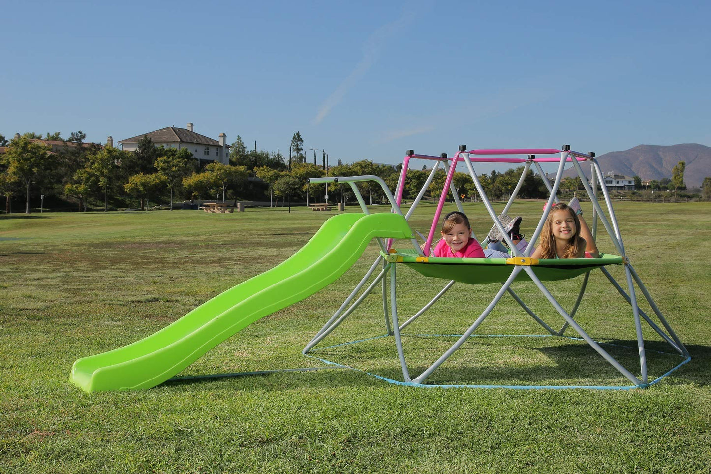 PLATPORTS Climbing Dome - Dome Climber for Kids Outdoor - Jungle Gym Outdoor for Kids Ages 3-8 - Playground Climbers