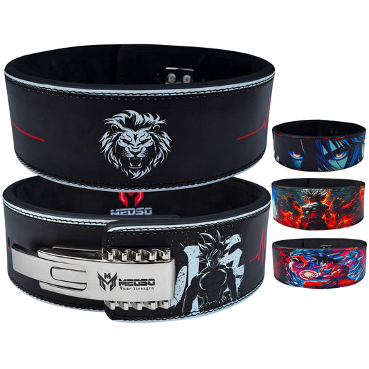 Advanced Weightlifting Belt with Ultra-Fast Locking Lever Buckle,10 MM for Powerlifting, Squat, Deadlifts, Bodybuilding,Lifting Support gym belt for Men Women (A2, Small)