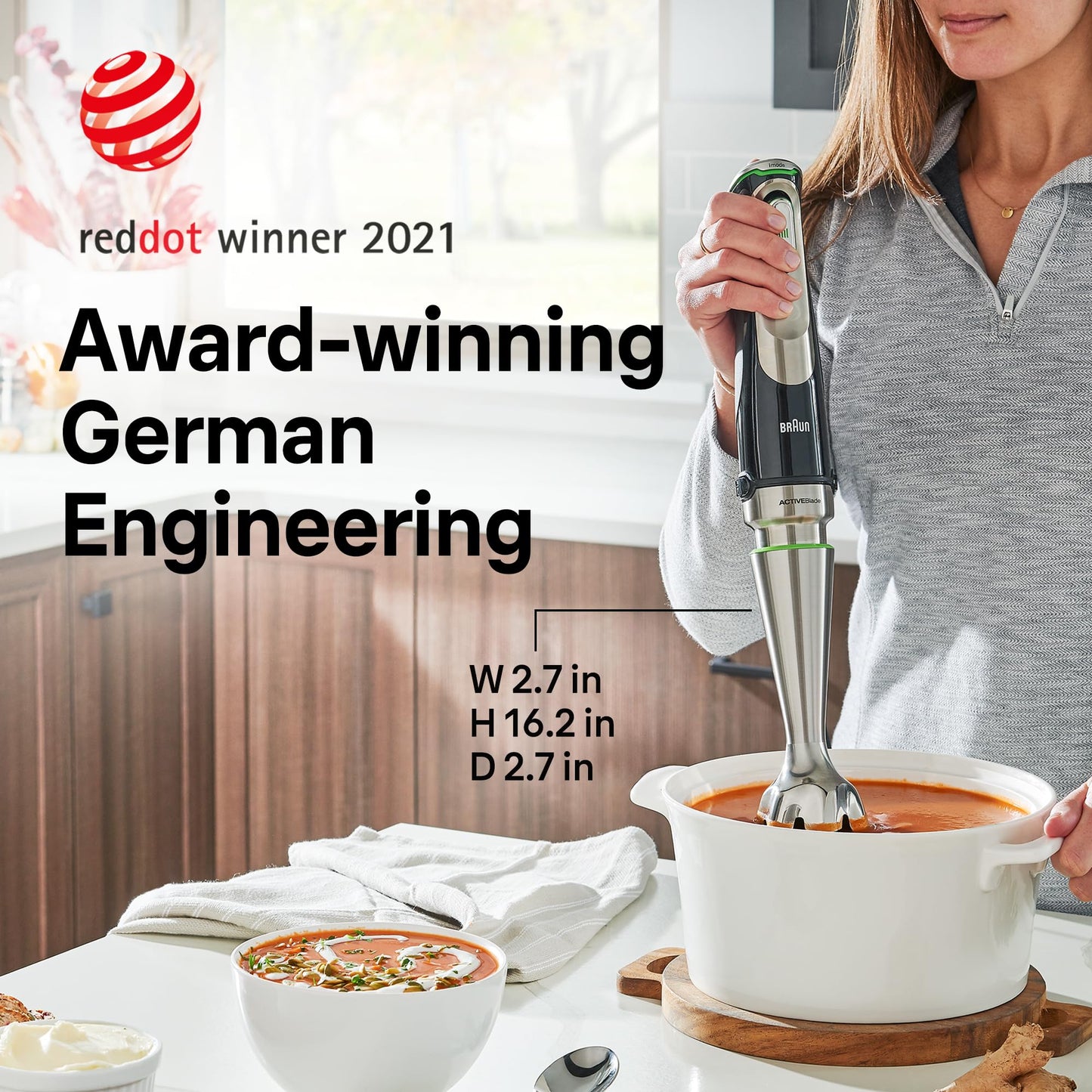 Braun MQ9137XI MultiQuick 9 Hand Blender with Imode Technology