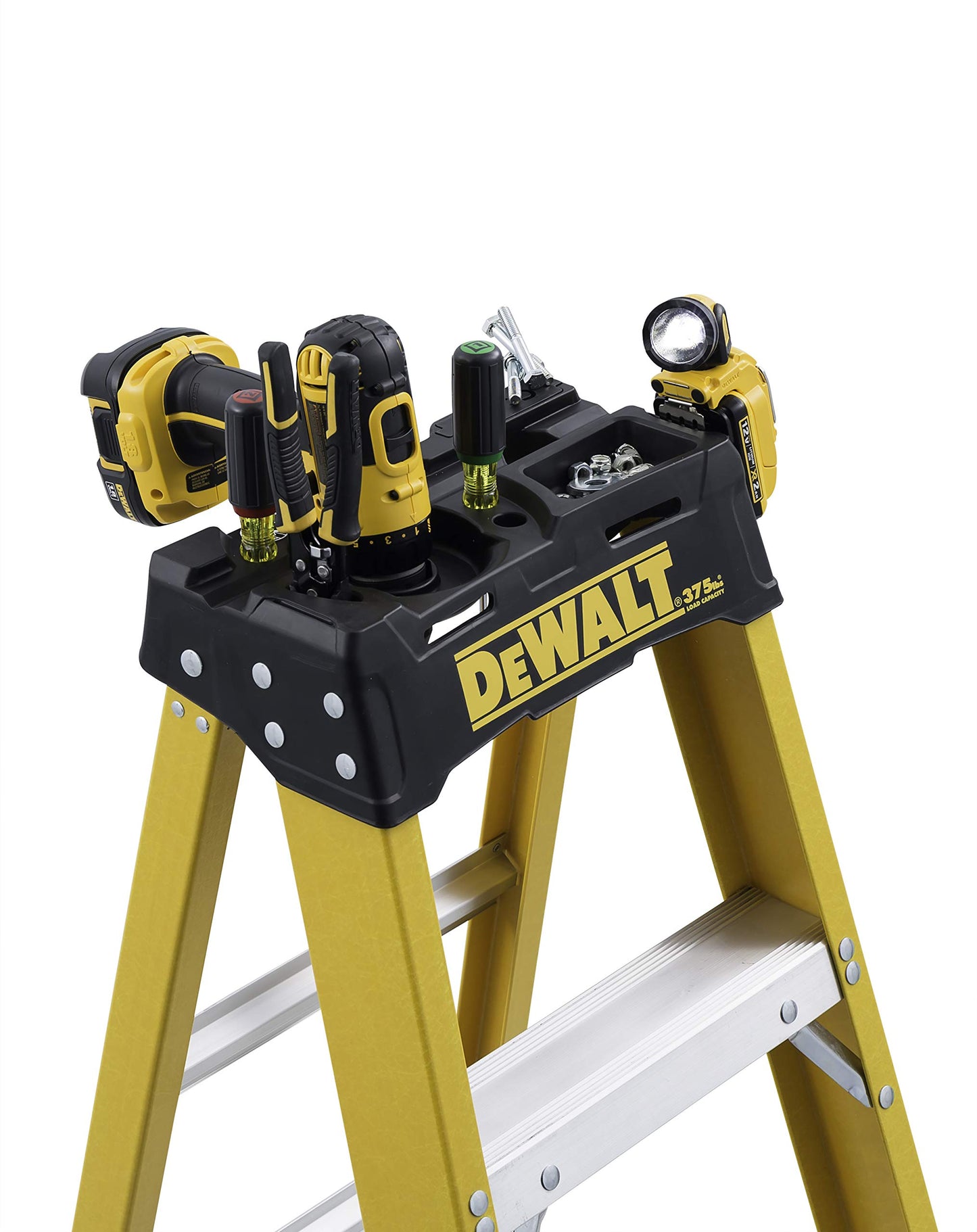 DeWalt Type IAA 375lb Rated FG Stepladder 8' DXL3410-08