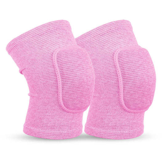 Aiyorse Compression Elbow Pads Arm Brace,Support Fitness Arm Protector Badminton Basketball Breathable Sleeve Wrap Soft Support Cushion for Men and Women(Pink)