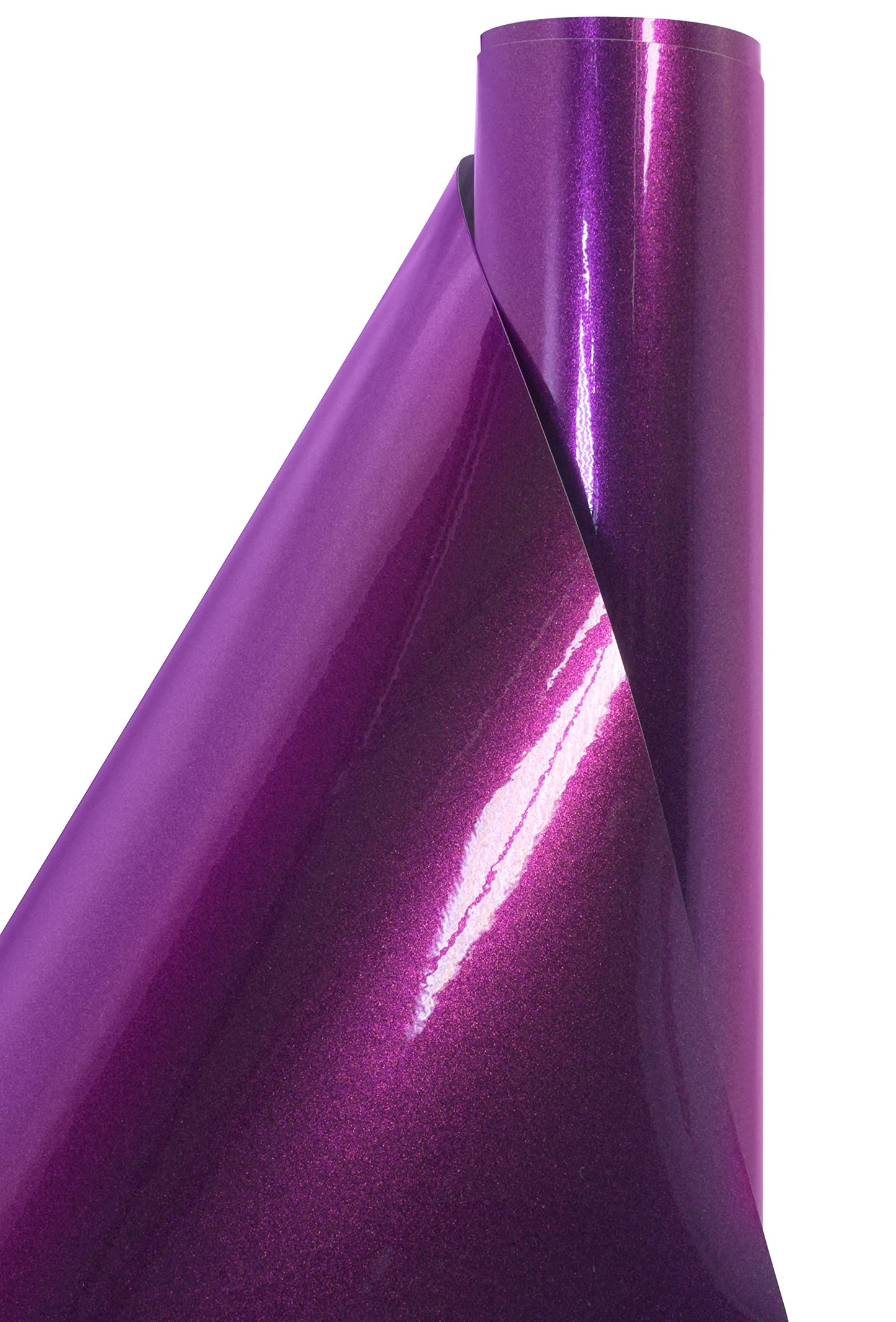 VViViD+ Gloss Metallic Joker Purple Premium Vinyl Wrap Film (50ft x 5ft)