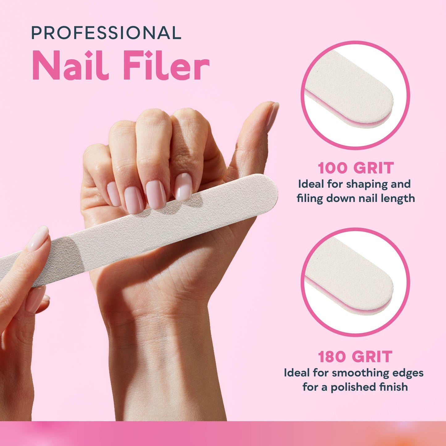 SUNUV UV LED Nail Lamp with 4PCS Cuticle Nippers, Cuticle Pusher with Nail File and Buffer Set, Professional Stainless Steel Durable Pedicure Manicure Nail Care Tools