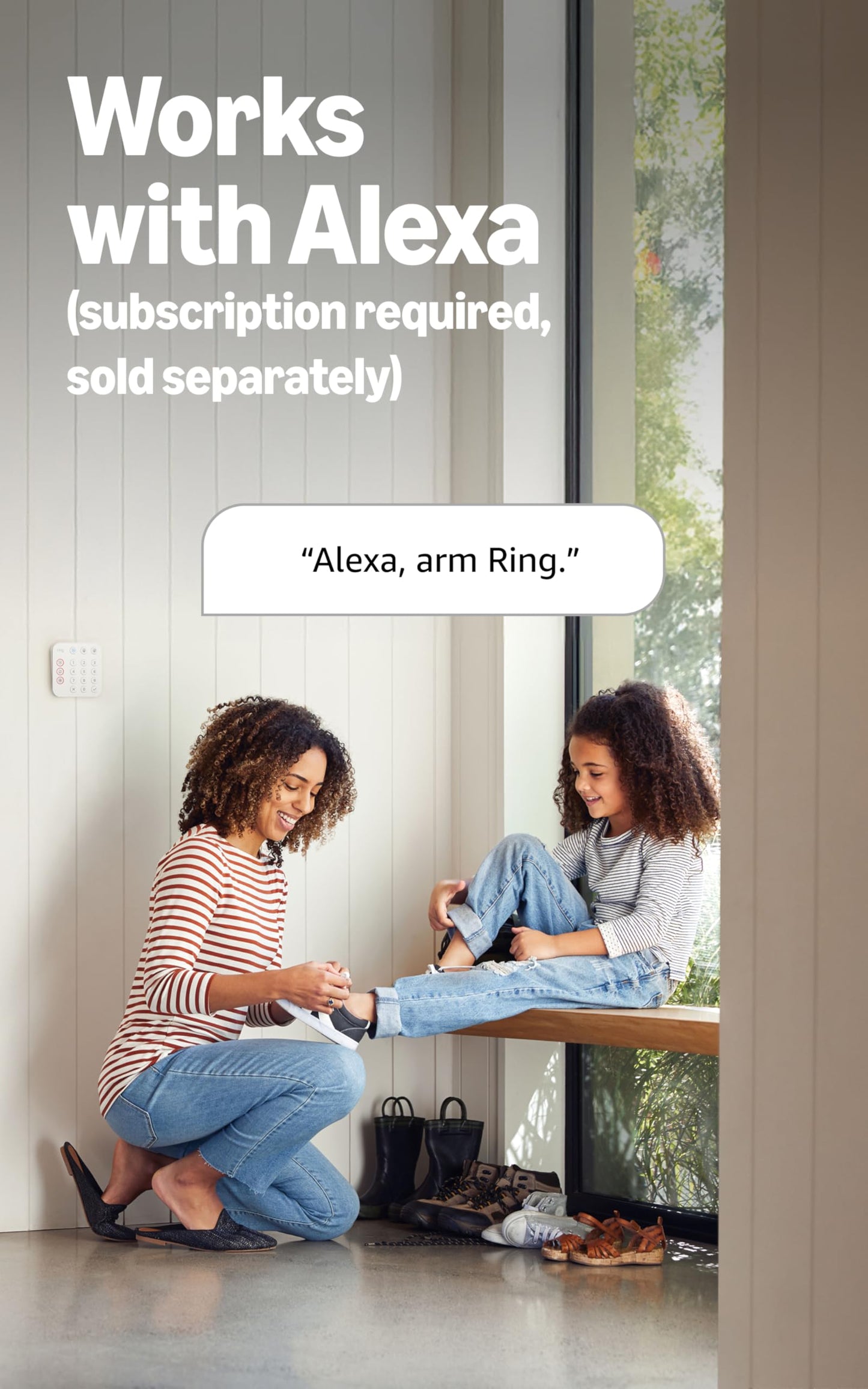 Ring Alarm Base Station (2nd Gen) — 104 dB Siren, Built-in Backup Battery, Connects to Ring Alarm Sensors and Keypad, sold separately