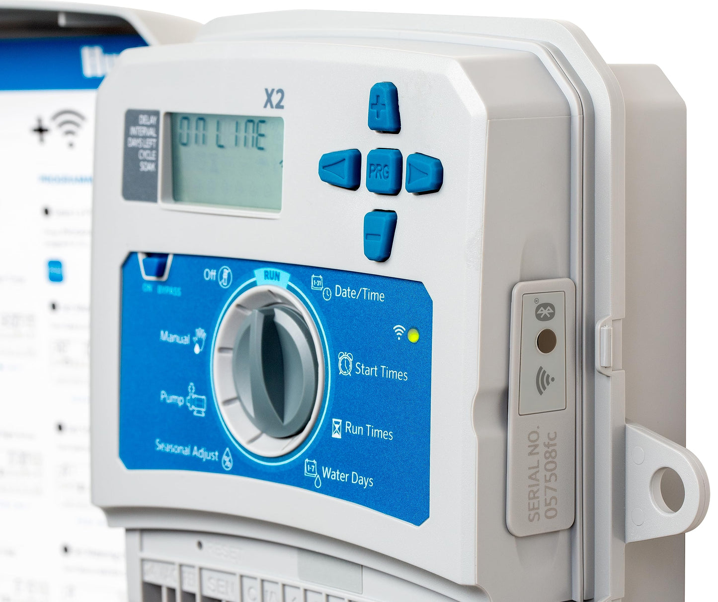 Hunter Hydrawise X2-400 4 Station Hydrawise Controller Bundeled with Wand WiFi Module X2 4 Zone Outdoor or Indoor Smart Internet X2400 Irrigation Timer