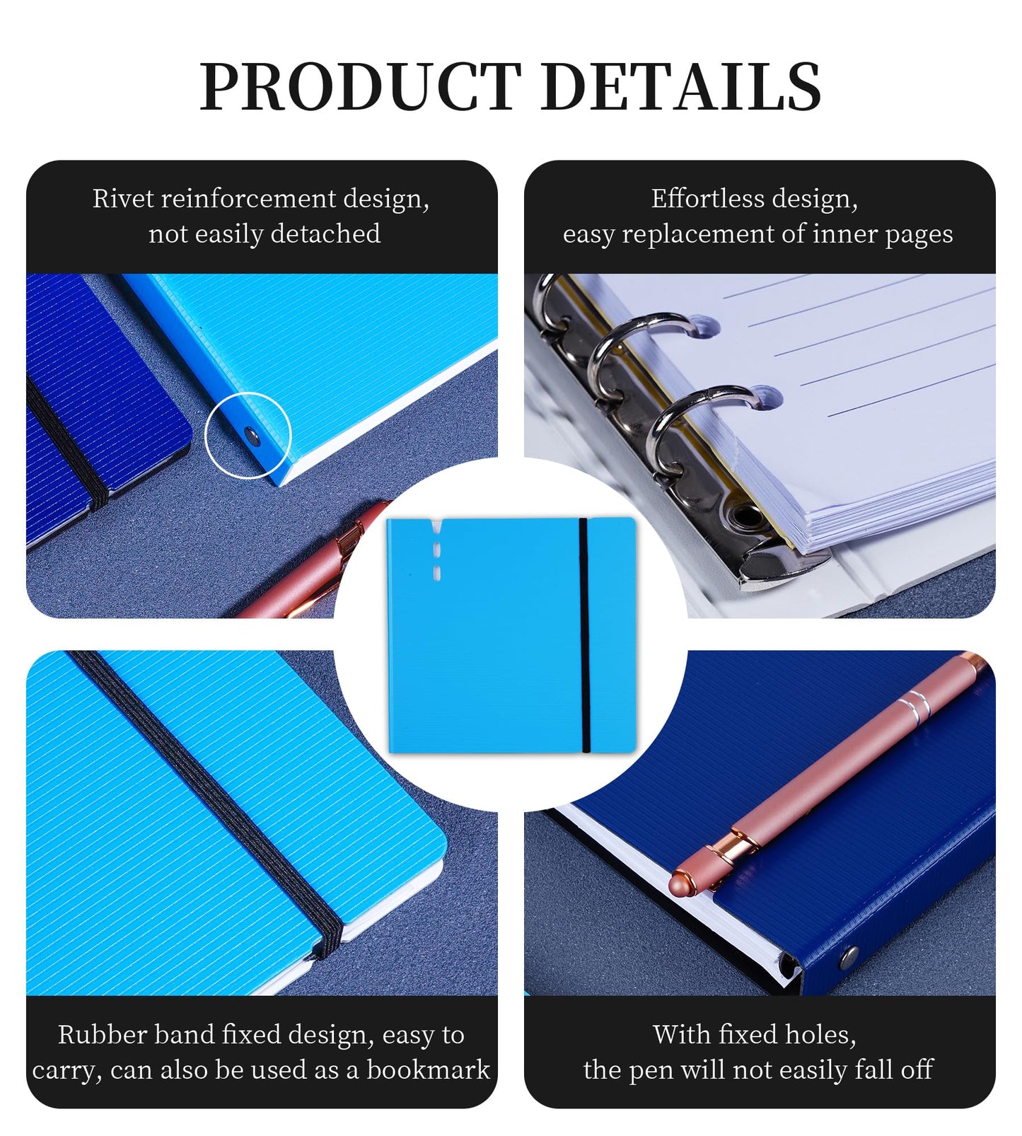 XMLINPER Business Card Holder Organizer, Can be Noted as a Business Card Book Binder Management Book with 168 Card Slots (Orange)