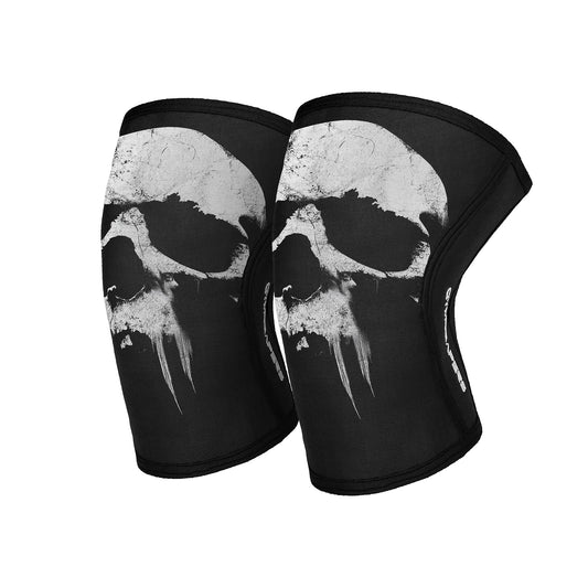 Gymreapers 5MM Knee Sleeves for Weightlifting, Squats, Powerlifting, and Functional Training – Compression Knee Support for Men & Women – Joint Protection & Recovery – Pair (Dread, Medium)
