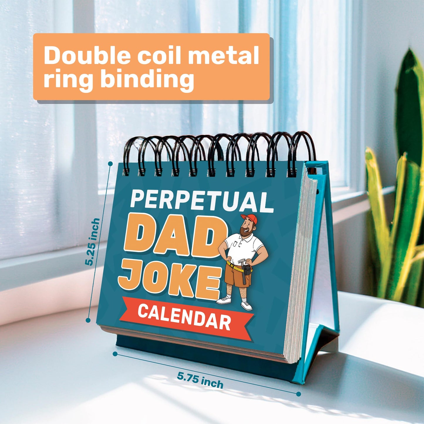 That's So Dad Dad Joke Calendar | Perpetual Desk Calendar for Father's Day Gift, 365 Days of Jokes, Funny Birthday Gag Present For The New Dads