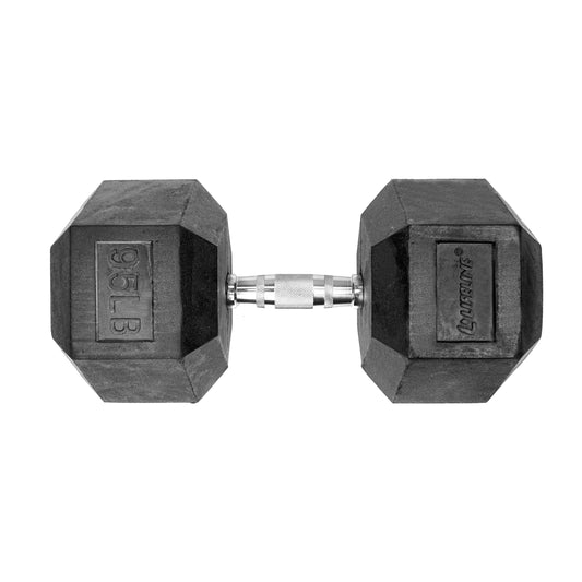 Lifeline Hex Dumbbells – Premium Quality, Low Odor, and Ergonomic Knurled Handle, 70 lb