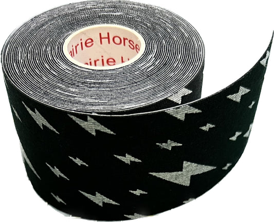 Kinesiology Tape - Enhanced Support, Breathable & Moisture-Resistant - Latex-Free for Sensitive Skin - Customizable, Ideal for Athletes & Fitness Enthusiasts (Lightning)