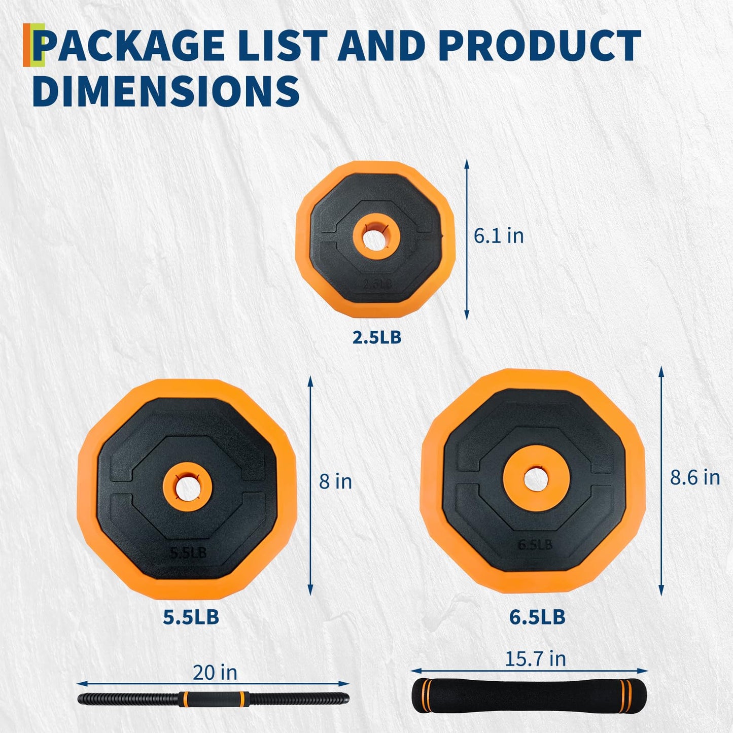 4-In-1 Adjustable Dumbbell Set (44/66/88LB) - Convertible to Barbell, Kettlebell & Push Up Stands, Home Gym Equipment for Men & Women, Space Saving Weights with PVC Coating,88 LBS