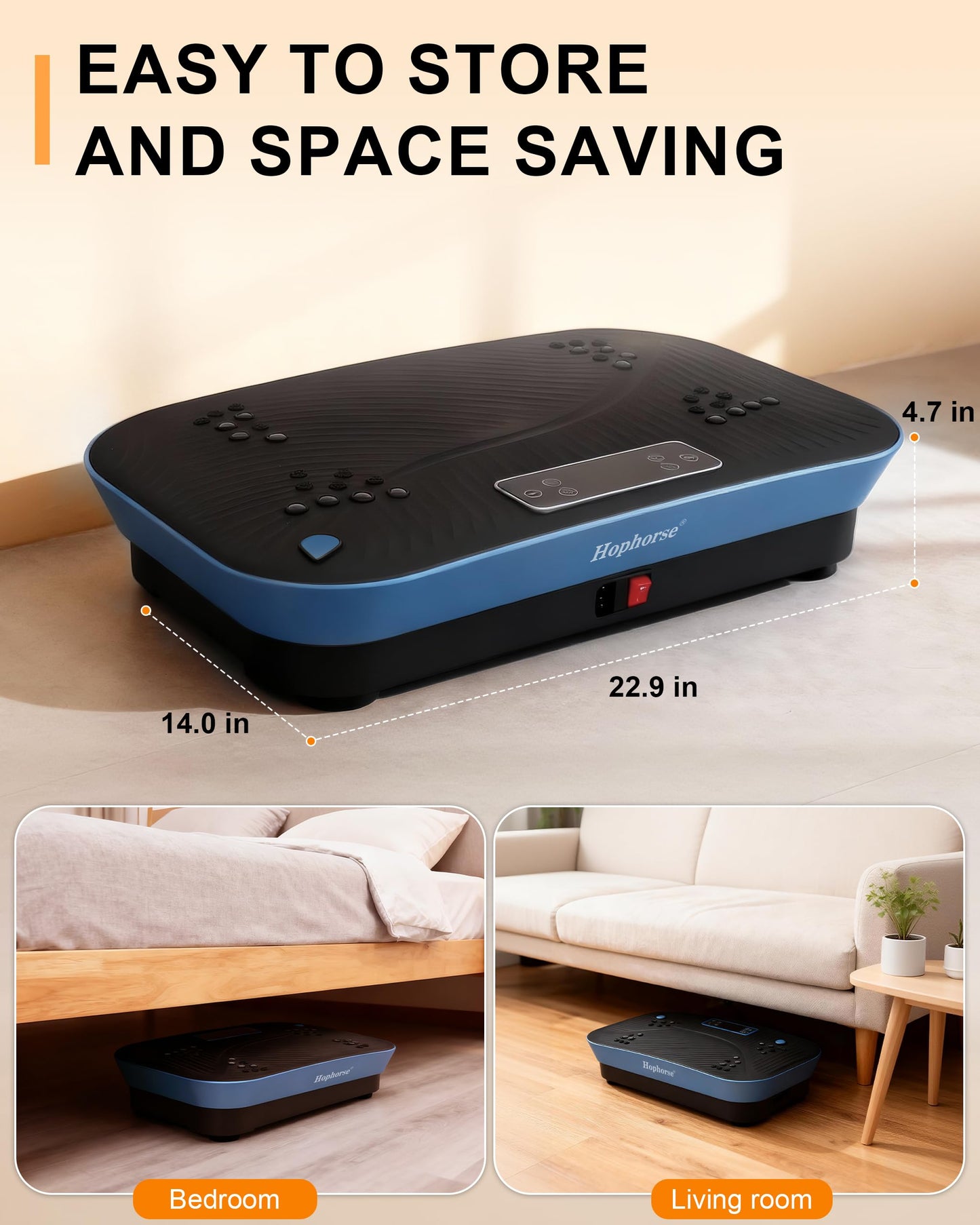 Vibrating Plate Machine,180 Speeds Shake Plate for Lymphatic Drainage Weight Loss, Vibration Fitness Platform 460LB Capacity Whole Body Workout with Bluetooth Home Exercise Gym Equipment for Women Men
