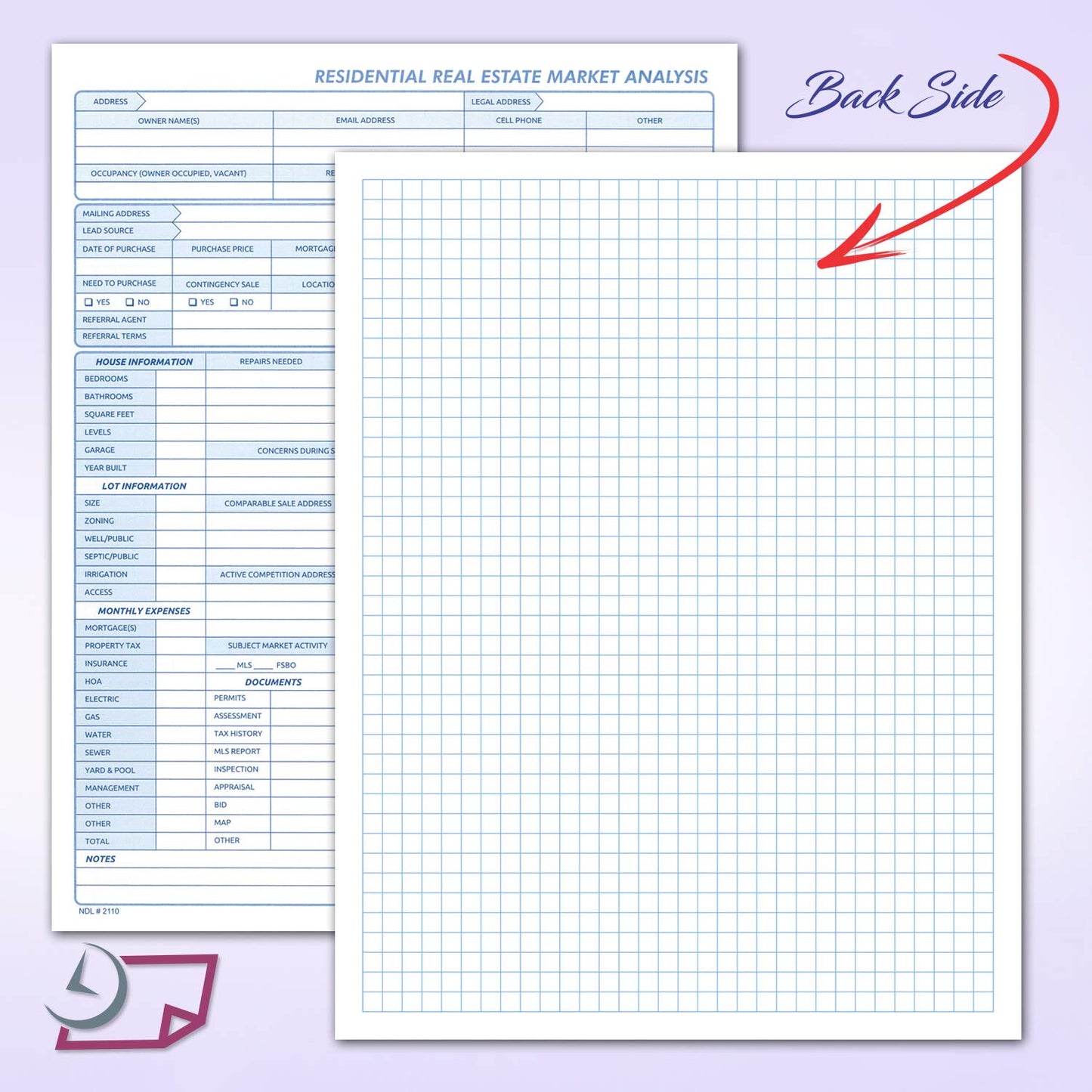 NextDayLabels Residential transaction and grid log book, solid tool for agents to control sales. Inspections, reports, contracts and real estate management