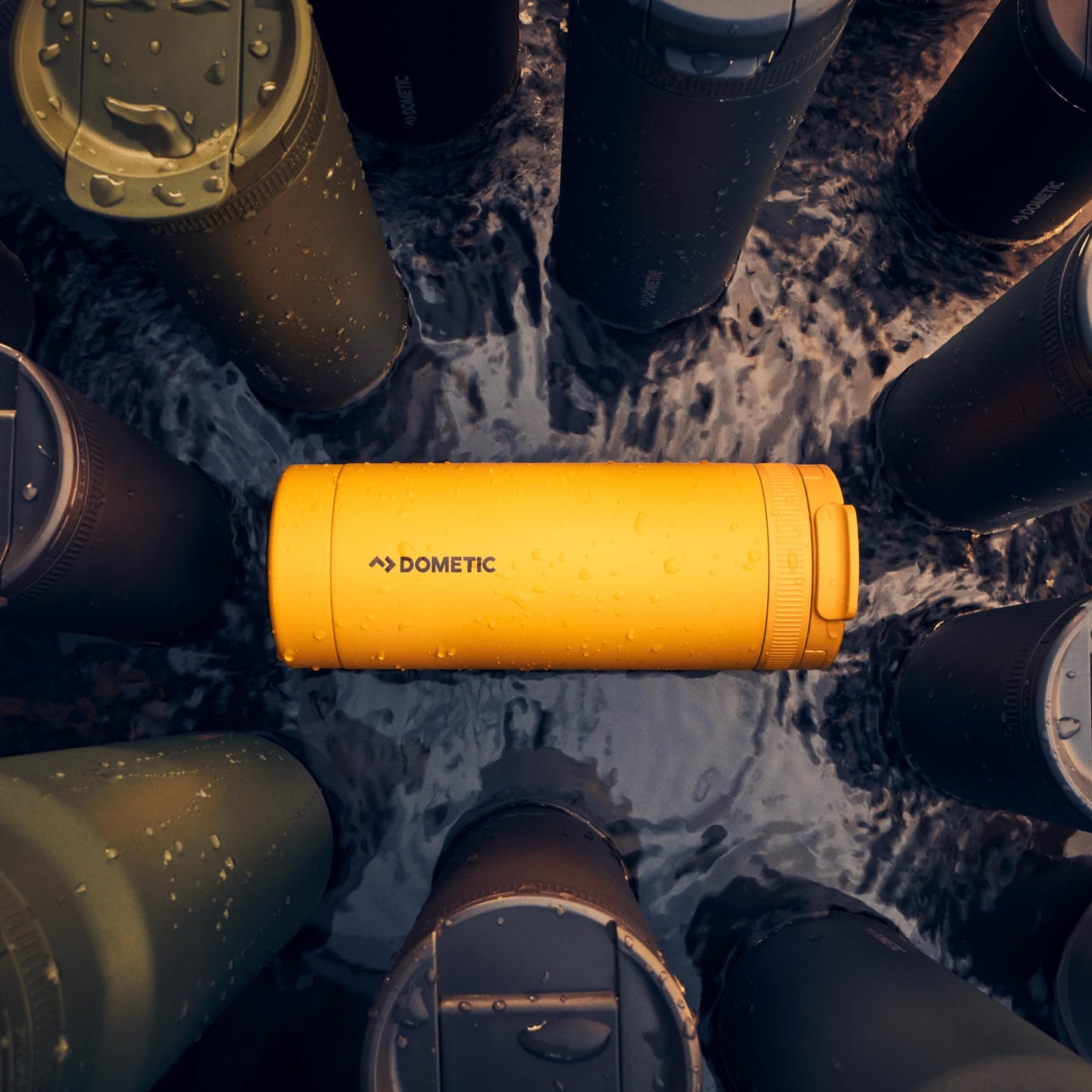 Dometic 16 oz Tumbler | Stainless Steel Insulated Drinkware with Magnetic Swig Lid | Silt