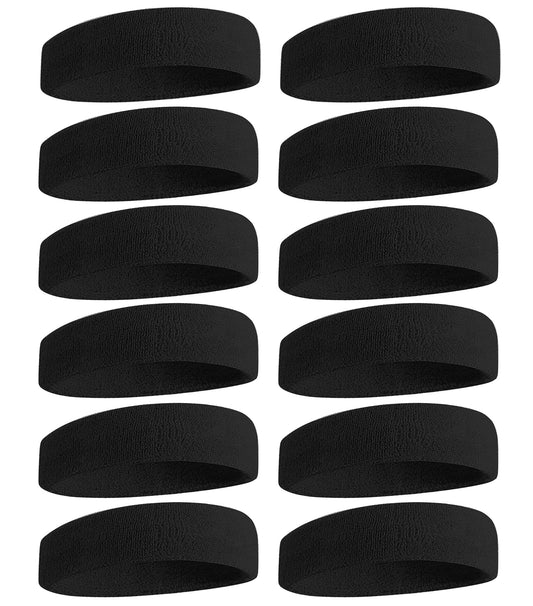 Towel Headband Fashion Sweatbands Sports Headband Soft Organic Cotton Outdoor Head Sweat Band for Men & Women Yoga Exercise