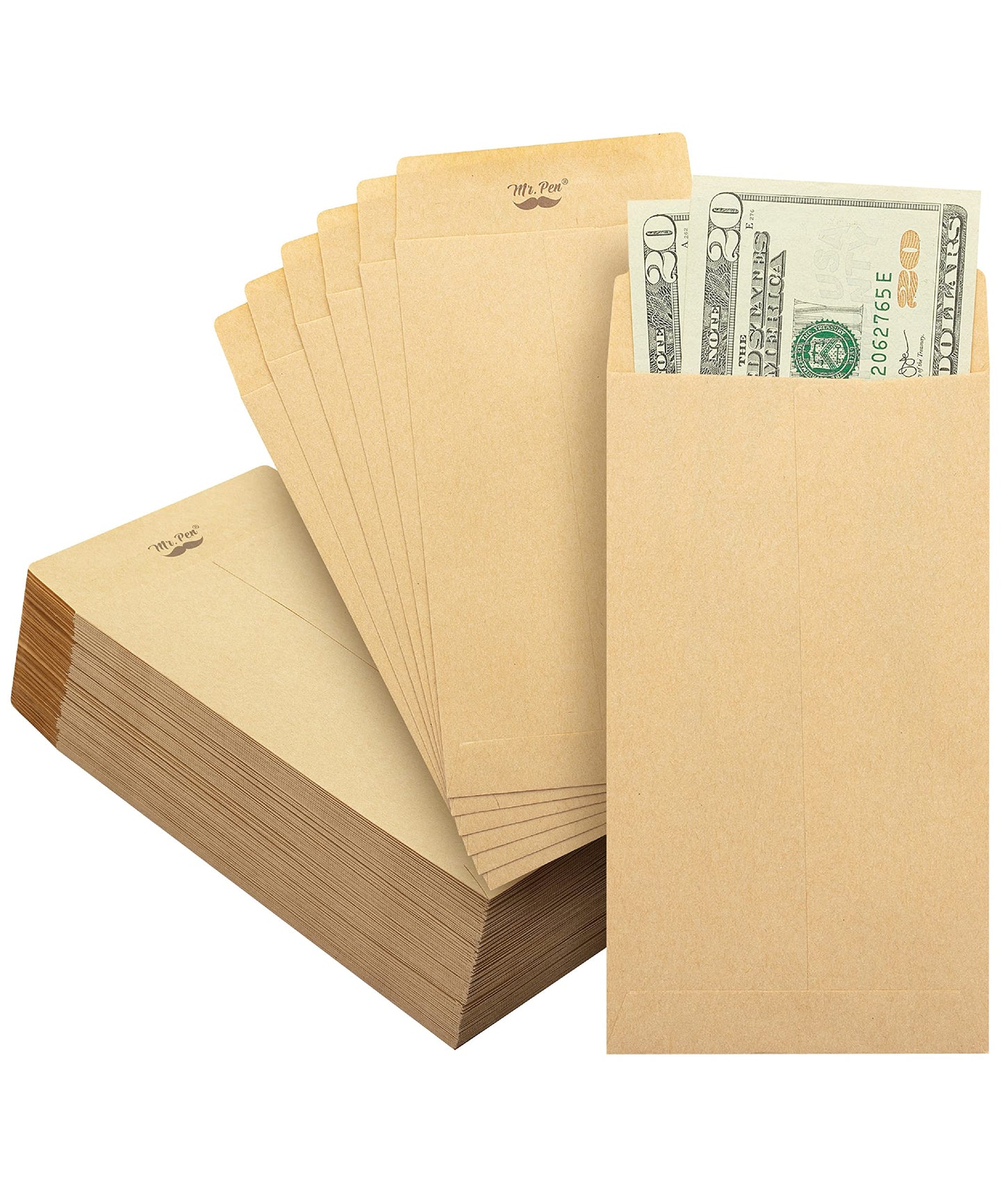 Mr. Pen- Clasp Envelopes and Money Envelopes for Cash