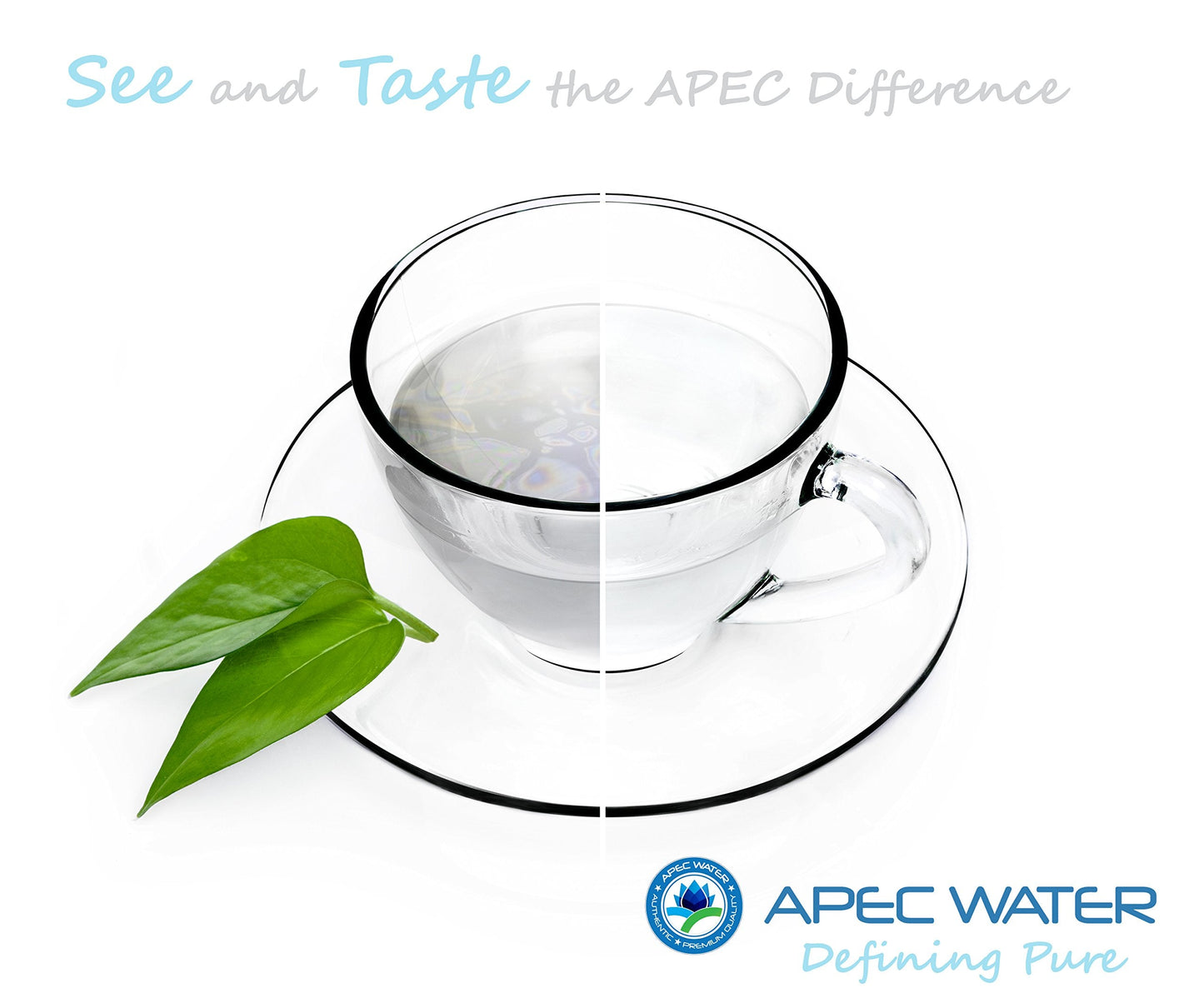 APEC Water Systems Ultimate RO-PERM Boosted Performance with Permeate Pump Ultra Safe Reverse Osmosis Drinking Water Filter System, for Low Pressure Homes