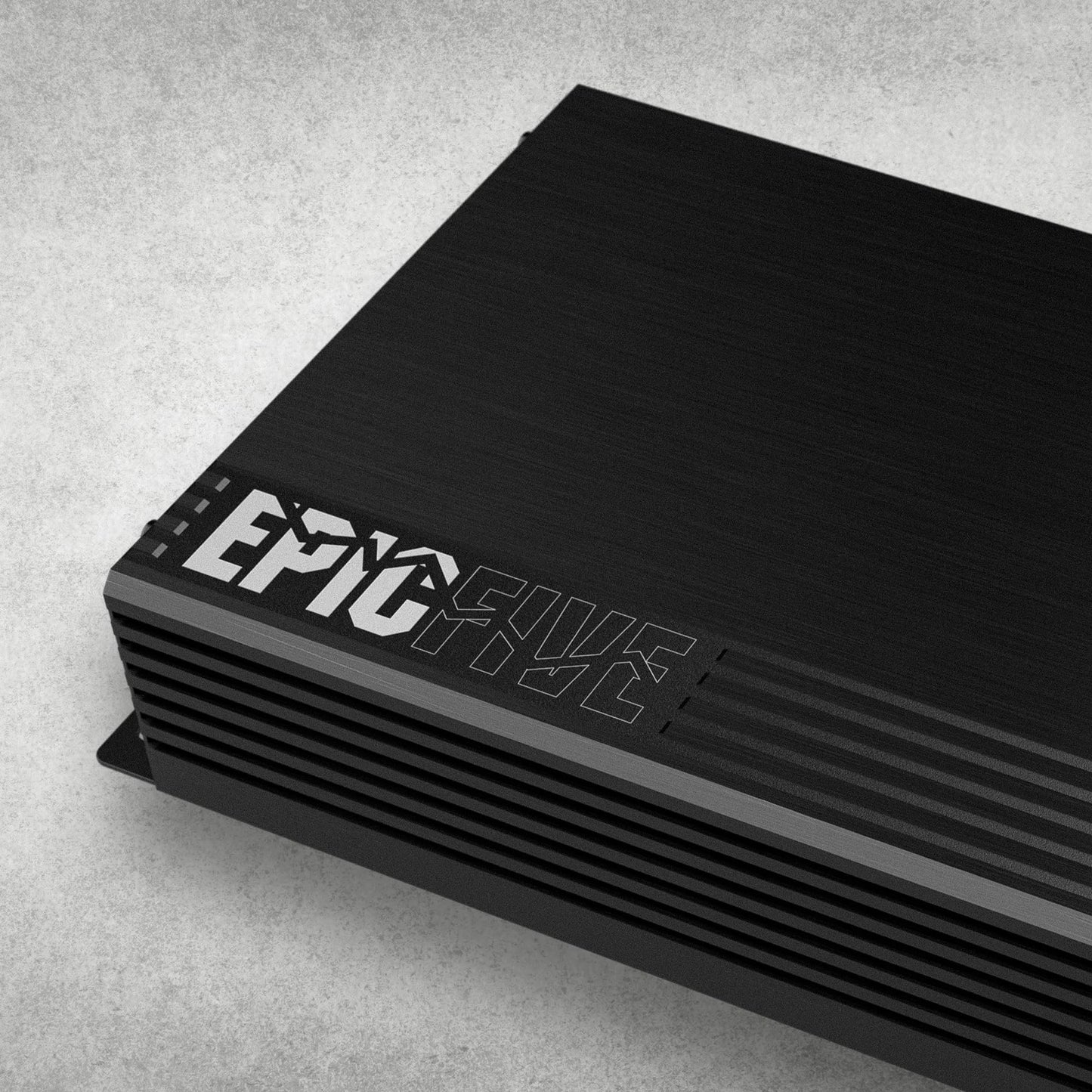 AudioControl EPICFIVE 5-Channel Amplifier Car Audio 1100W RMS, Compact Digital Class D, Includes Bass Knob, High/Low Pass & Subsonic Filter, Epic Bass Boost, Smart Auto Protection, Epicenter Link