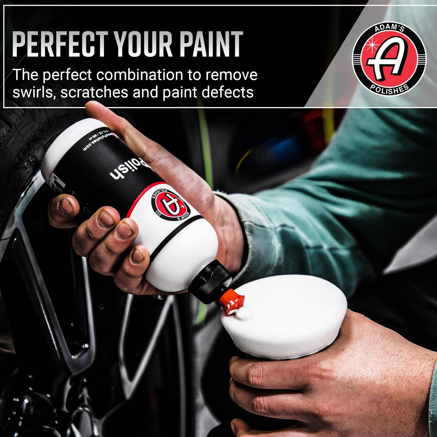 Adam's Polishes Swirl Killer 12mm Polisher - Orbital Polishing Paint Correcting Buffer Tool - Car Scratch Remover - Use Post Car Wash Clay Bar & Pre Wax or Ceramic Coating