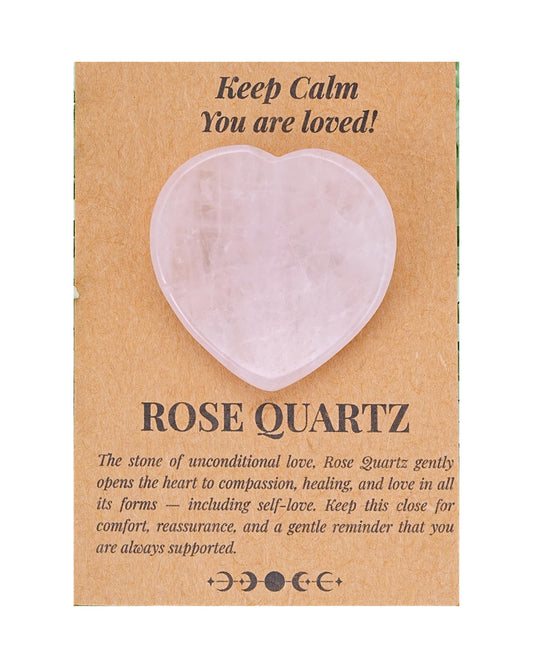 QianCannaor Crystals and Healing Stones Set for Anxiety, Relaxation Spiritual Crystals Gift for Meditation, Manifestation, Zen, Reiki, Fengshui (Keep Calm, You are Loved!)