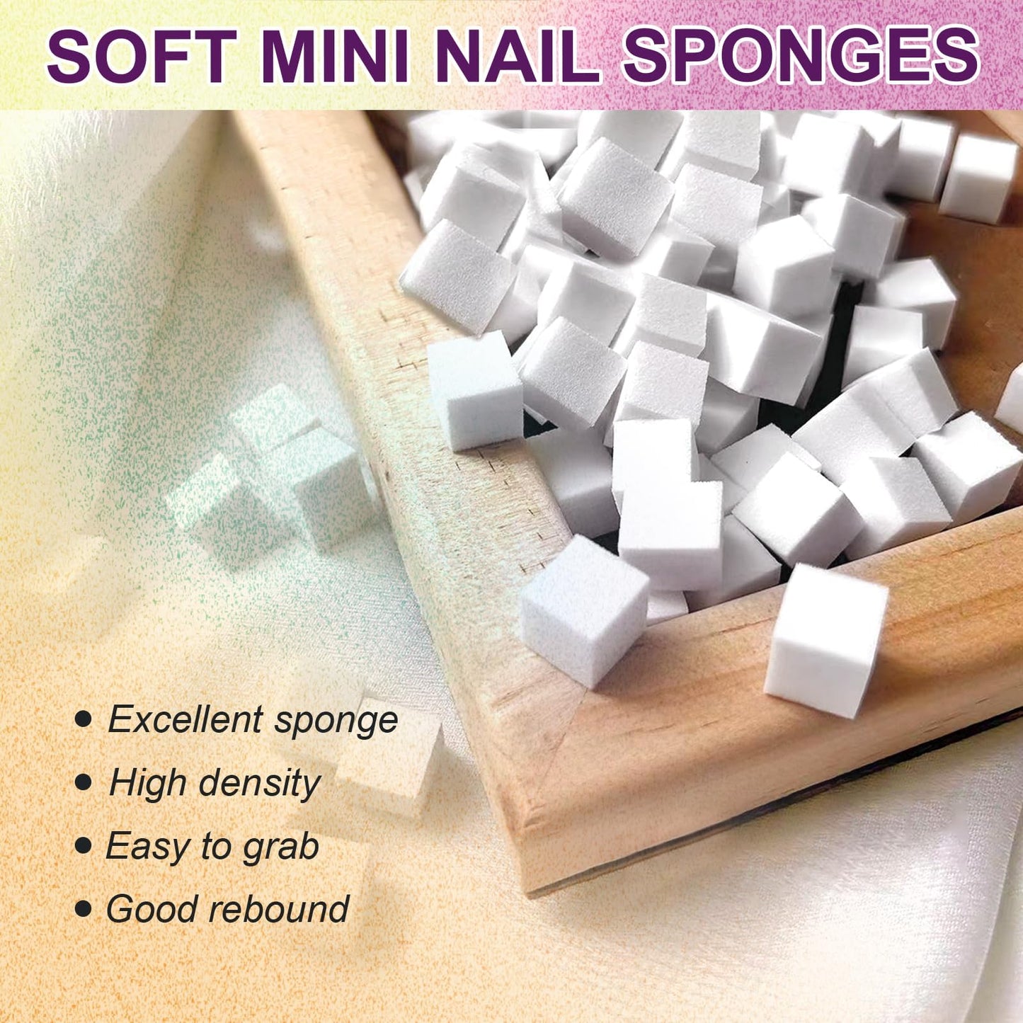 U-Shinein Gradient Painting Gel, 4 Colors Ombre Gel Nail Polish Include White Nude Almond Black Sponging for Pigment Pat Nails French Manicure Soak Off UV DIY Nail Art Essentia Set