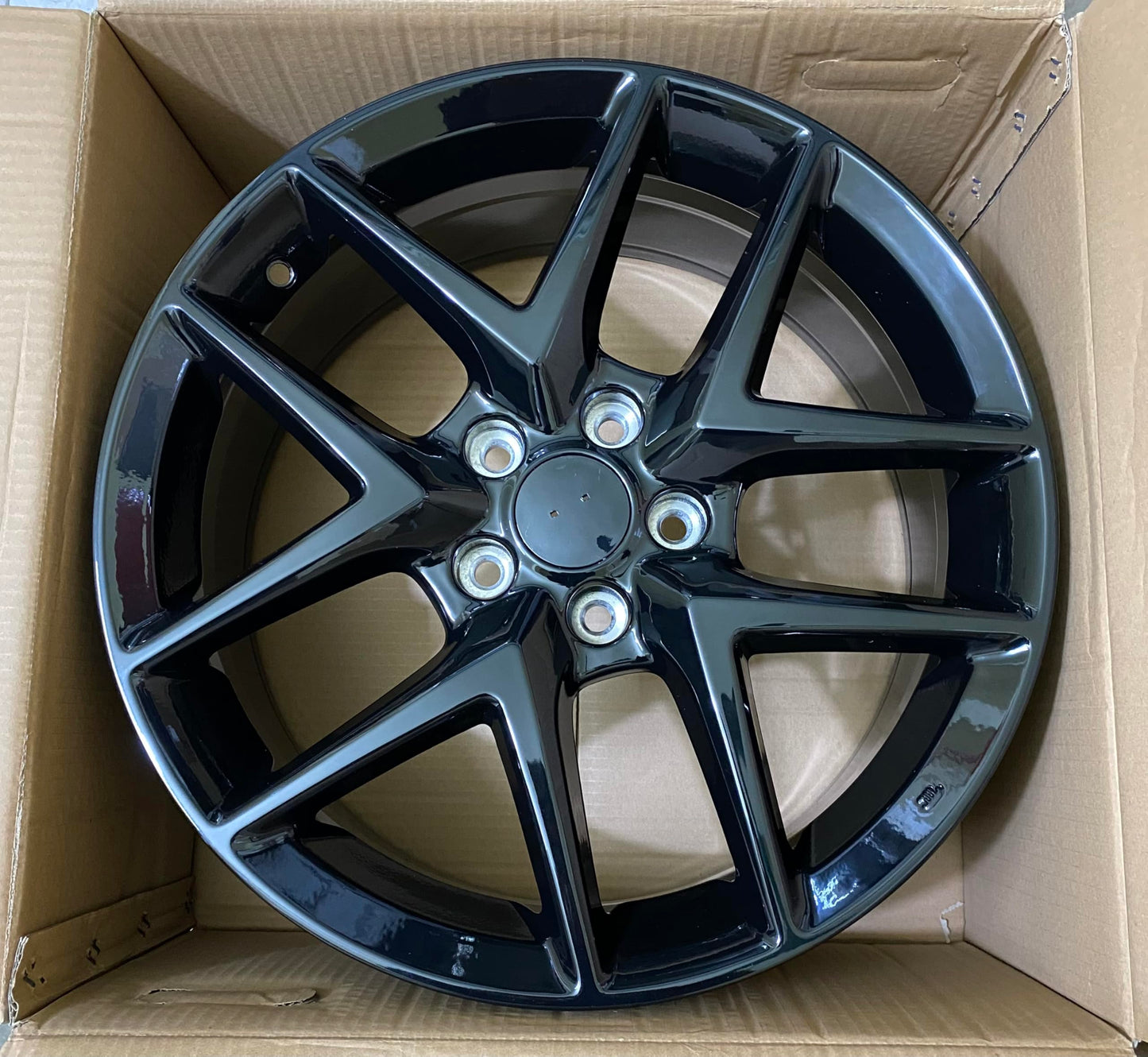 18 IN REPLACEMENT RIM GLOSS BLACK ALLOY WHEEL 18 X 8'' FOR HONDA CIVIC 2016-2024