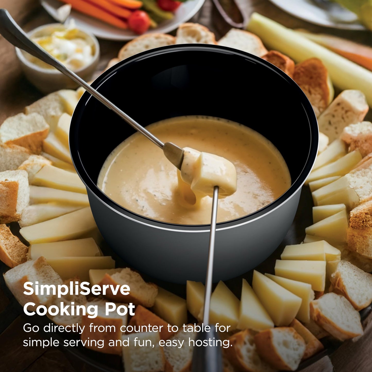 Ninja HyperHeat 9-in-1 6.5-qt Pressure Cooker | Steams, Slow Cooks, Sears, Sautés, Sous Vide, Yogurt & More | With SimpliServe Pot | Powerful 1200-Watt | Grey | PC201GY