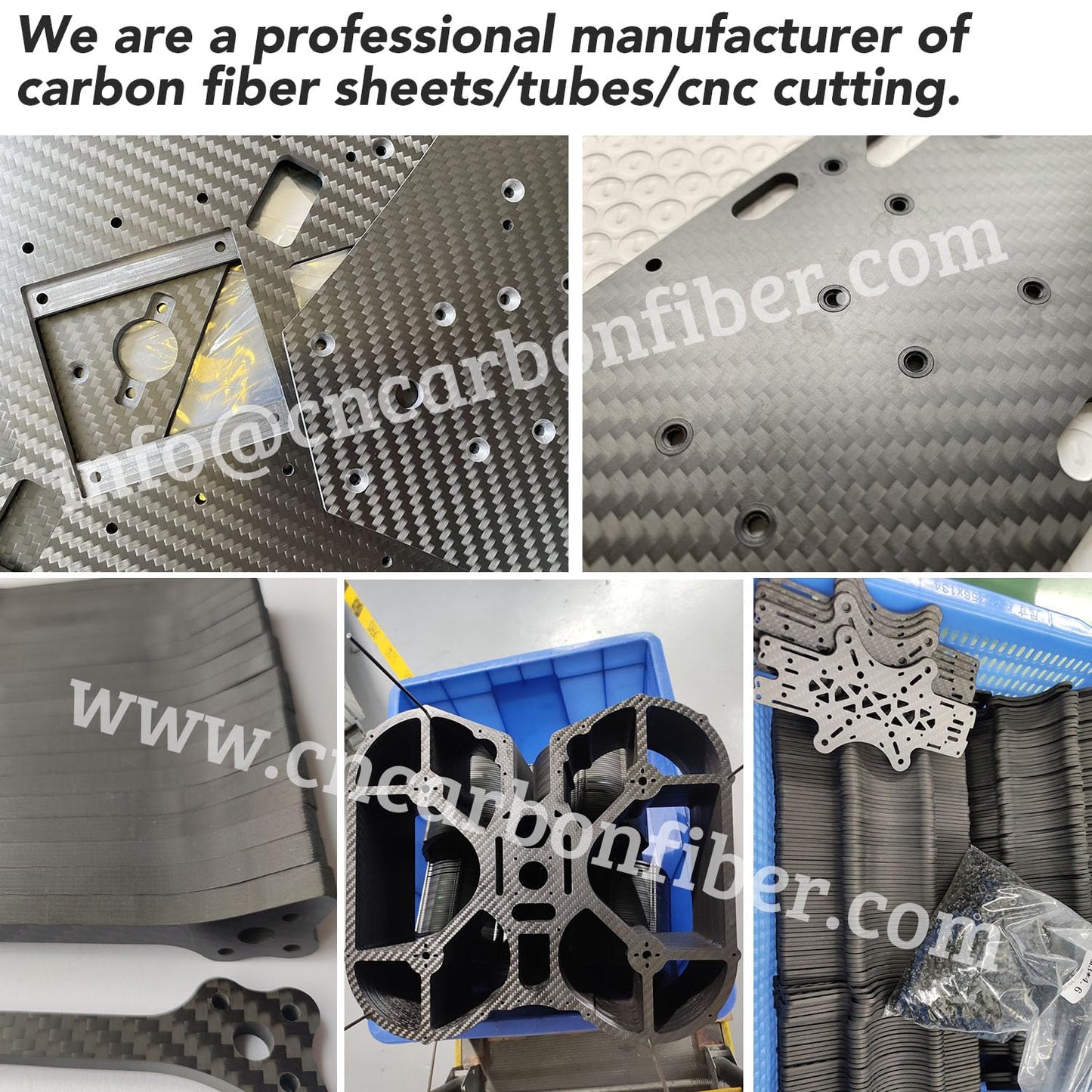 5.0mm 500x400x5.0mm 100% Carbon Fiber Sheet Laminate Plate Panel 3K Twill Matte Finish